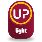 Logo -Up light - colorida - vertical